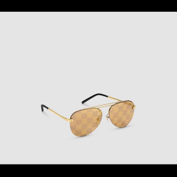 Louis Vuitton clockwise sunglasses gold - Picture 2 of 7